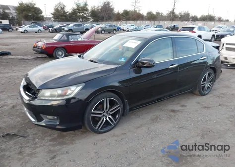 2014 Honda Accord Ex-L V-6 from USA, damaged, VIN 1HGCR3F89EA021854